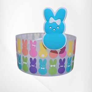 Peeps Easter Bunny Straw Topper & Matching Tumbler Boot